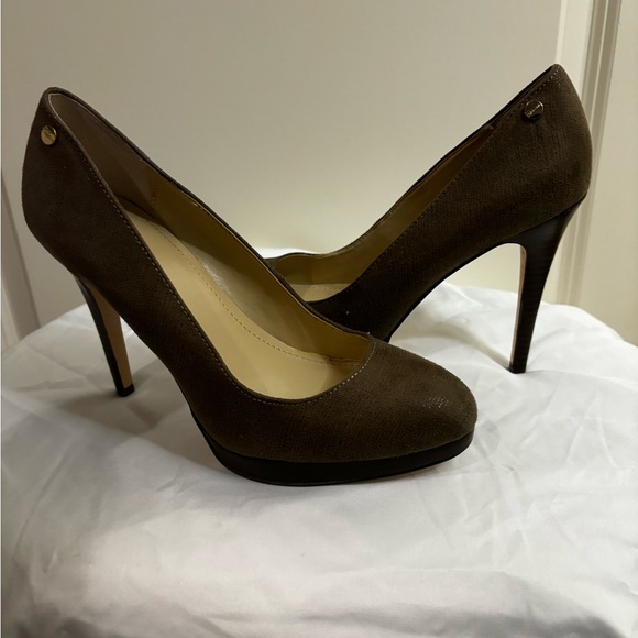 Calvin Klein Shoes - Calvin Klein brown heels